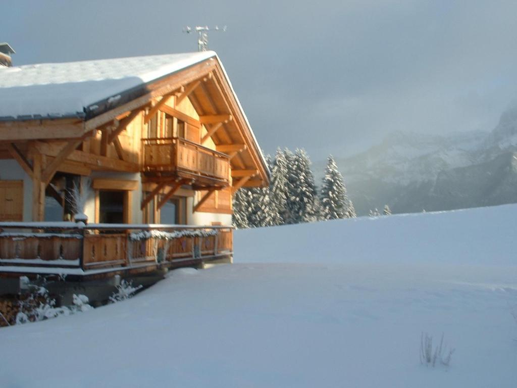 Lou Stalet Au Pays Du Mont Blanc "Charmance" Acomodação com café da manhã Cordon Exterior foto